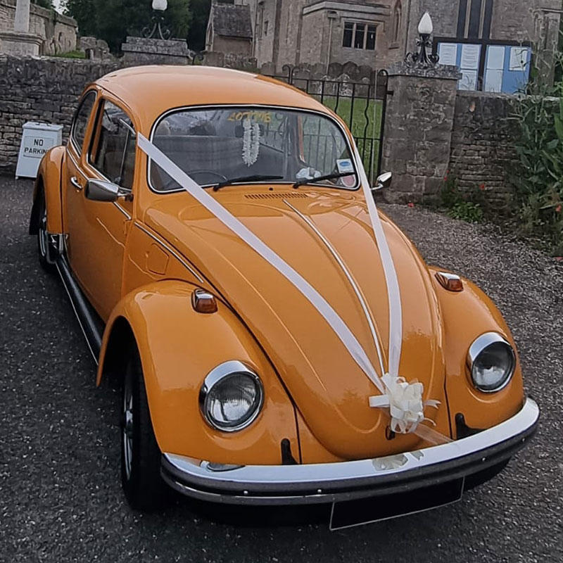Classic VW Beetle for Wedding Hire